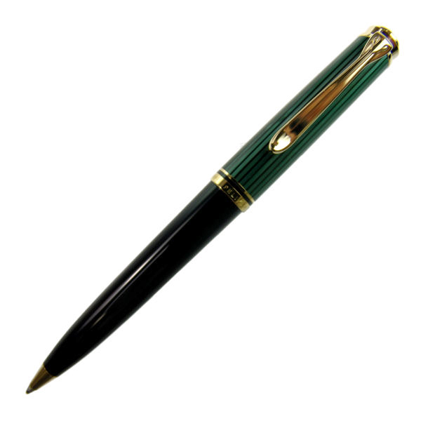 ペリカン（Pelikan） ボールペンスーベレーン K800 グリーン縞 ボールペン