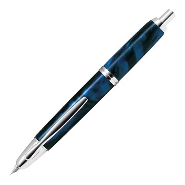 パイロット(PILOT) 万年筆Capless キャップレス SE マーブルブルー