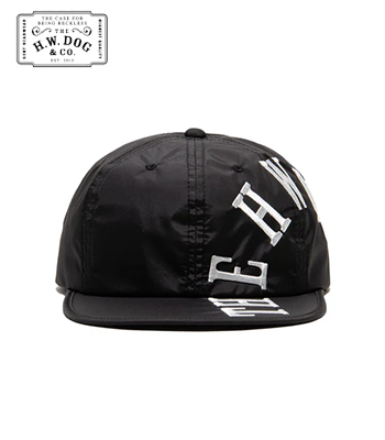 THE H.W.DOG&CO. ナイロンタフタ|スケーターキャップ『BIG LOGO SKATE