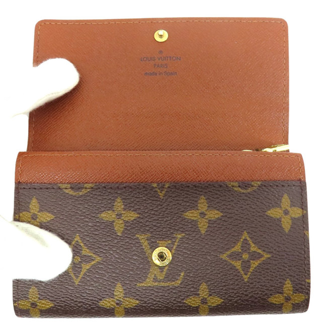 LOUIS VUITTON ルイヴィトン M61735 ポルトモネ・ジップ モノグラム 二