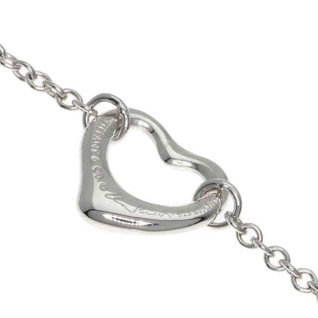 TIFFANY&Co. ティファニー 5P オープンハート ブレスレット シルバー