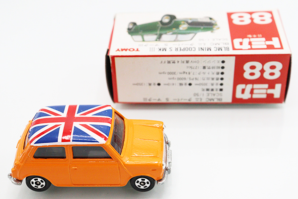 ミニカーショップ ケンボックス トミカ 赤箱(日本製)☆88☆ミニ