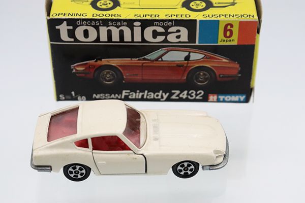 トミカ 日本製 1Aホイール 日産 フェアレディZ432 最初期 トミカ 日産