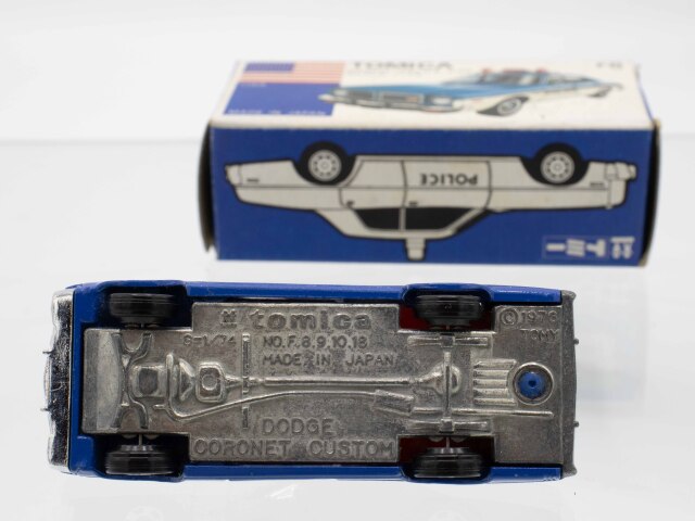 ミニカーショップ ケンボックス トミカ 青箱☆F8☆ダッジコロネット