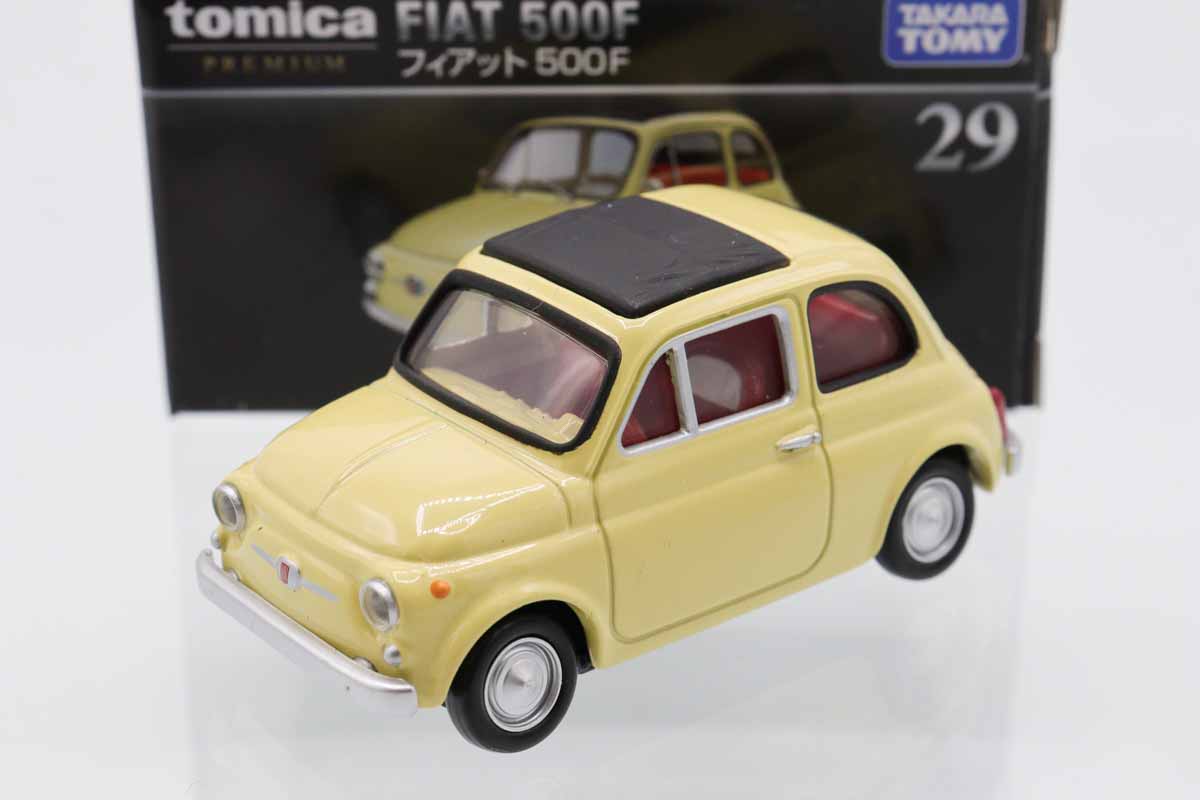 ミニカーショップ ケンボックス トミカプレミアム☆29☆フィアット500F