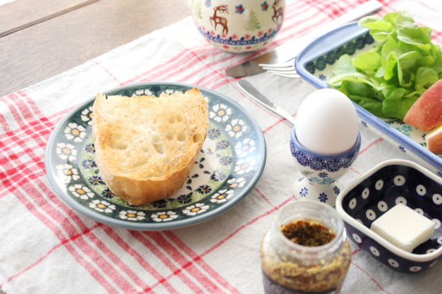 平皿（φ17cm）ポーリッシュポタリー(ポーランド食器)