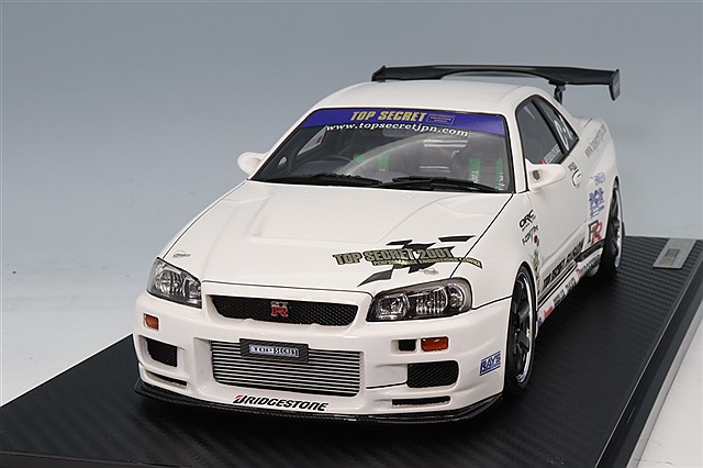イグニッションモデル 1/18 ホンダ シビック (FD2) タイプR ホワイト