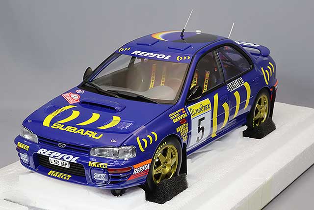 イクソ 1/24 スバル インプレッサ S7 WRC 2001 グレートブリテン