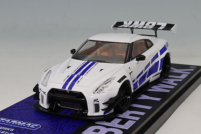 KJ Miniatures 1/64 リバティーウォーク LB-WORKS 日産 GT-R R35