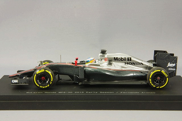 エブロ 1/43 マクラーレン ホンダ MP4-30 2015 F1 前期 #14 F.アロンソ