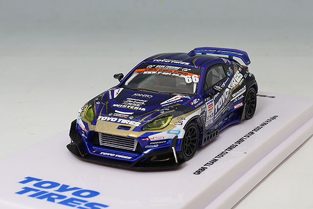 GULLIVER64 1/64 GR86 Team Toyo Tires Drift 2025 D1GP #66 藤野秀之