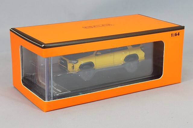 GCD 1/64 トヨタ 4ランナー TRD Pro 2022 イエロー 左ハンドル