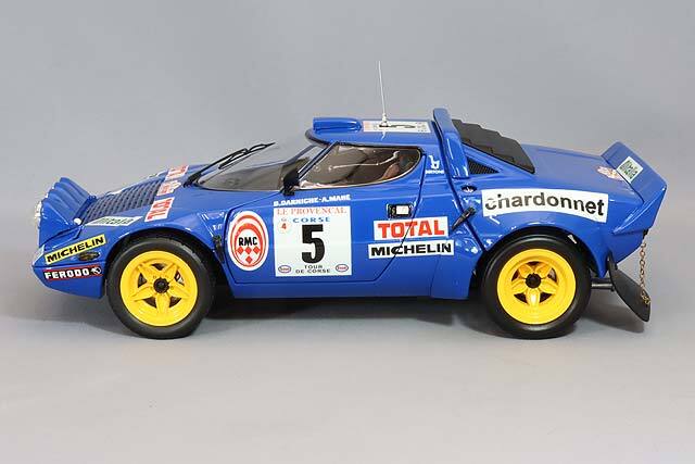 京商 1/18 ランチア ストラトス HF 1976 ツールドコルス ラリー 2位 #5