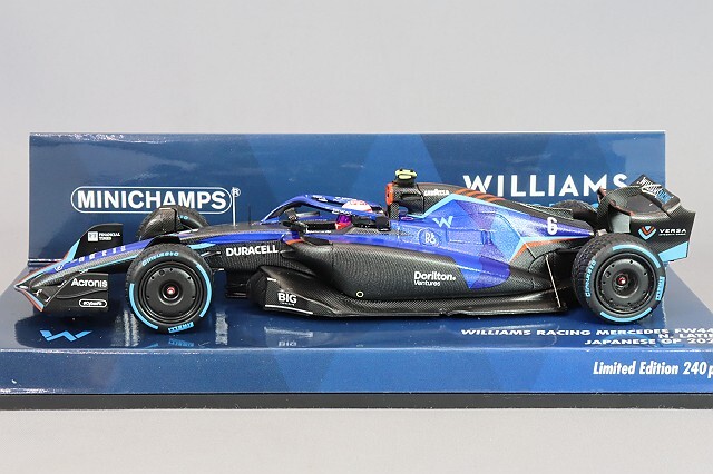 ミニチャンプス 1/43 ウィリアムズ レーシング FW44 2022 F1 日本GP #6