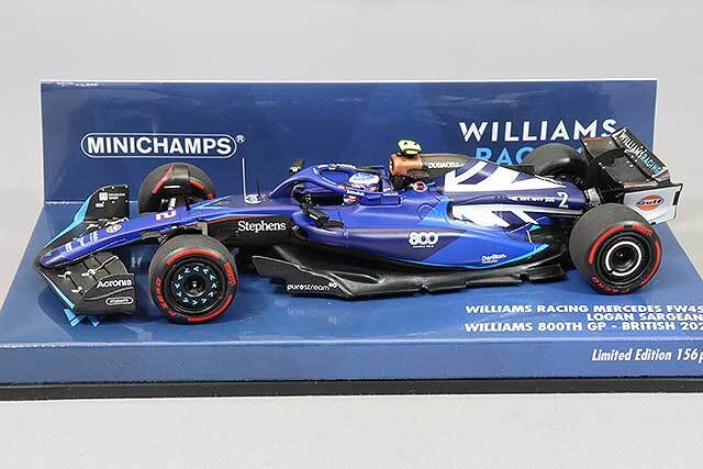 ミニチャンプス 1/43 ウィリアムズ レーシング FW45 2023 F1 イギリス
