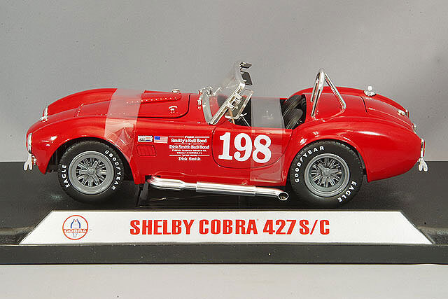 Shelby Collectibles 1/18 シェルビー コブラ 427 S/C 1965 #198