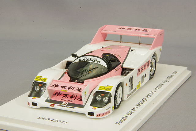スパーク 1/43 ポルシェ 956 伊太利屋 富士1000km 1984 キッドボックス