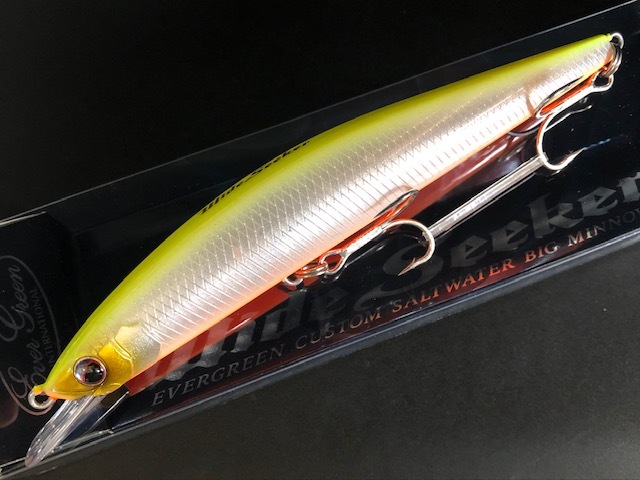 エバーグリーン（EVERGREEN） ワイドシーカー 145mm/28.5g 【シーバス