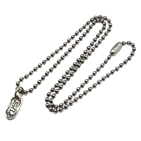 ビルウォールレザー Bill Wall Leather Ball Chain w/ BWL Tag 3mm