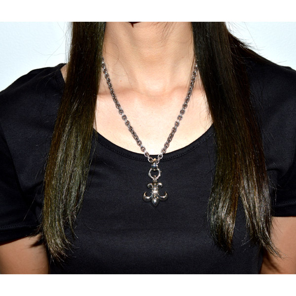 クロムハーツ CHROME HEARTS BSフレア w/ベイル/Pendant-BS Fleur w/Bale