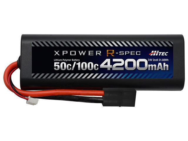 ハイテック XPOWER R-SPEC [エックスパワー Rスペック] Li-Po 7.4V