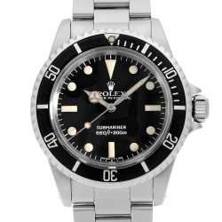 1680 ブラック ROLEX（ロレックス）サブマリーナ デイト 赤サブ cal