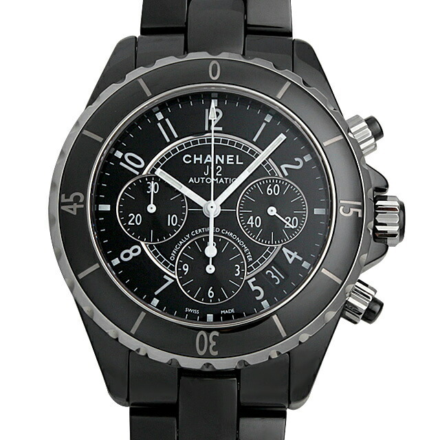 H0940 ブラック CHANEL（シャネル）J12 クロノグラフ 新品 | 東京