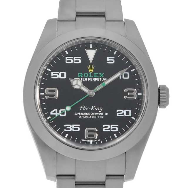 116900 ブラック ROLEX（ロレックス）エアキング 中古 | 東京・大阪の