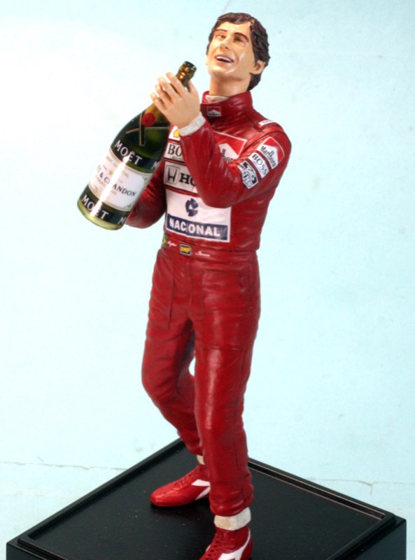 アイルトン・セナ フィギュア 1998年 当時物 アイルトン・セナ 1/6