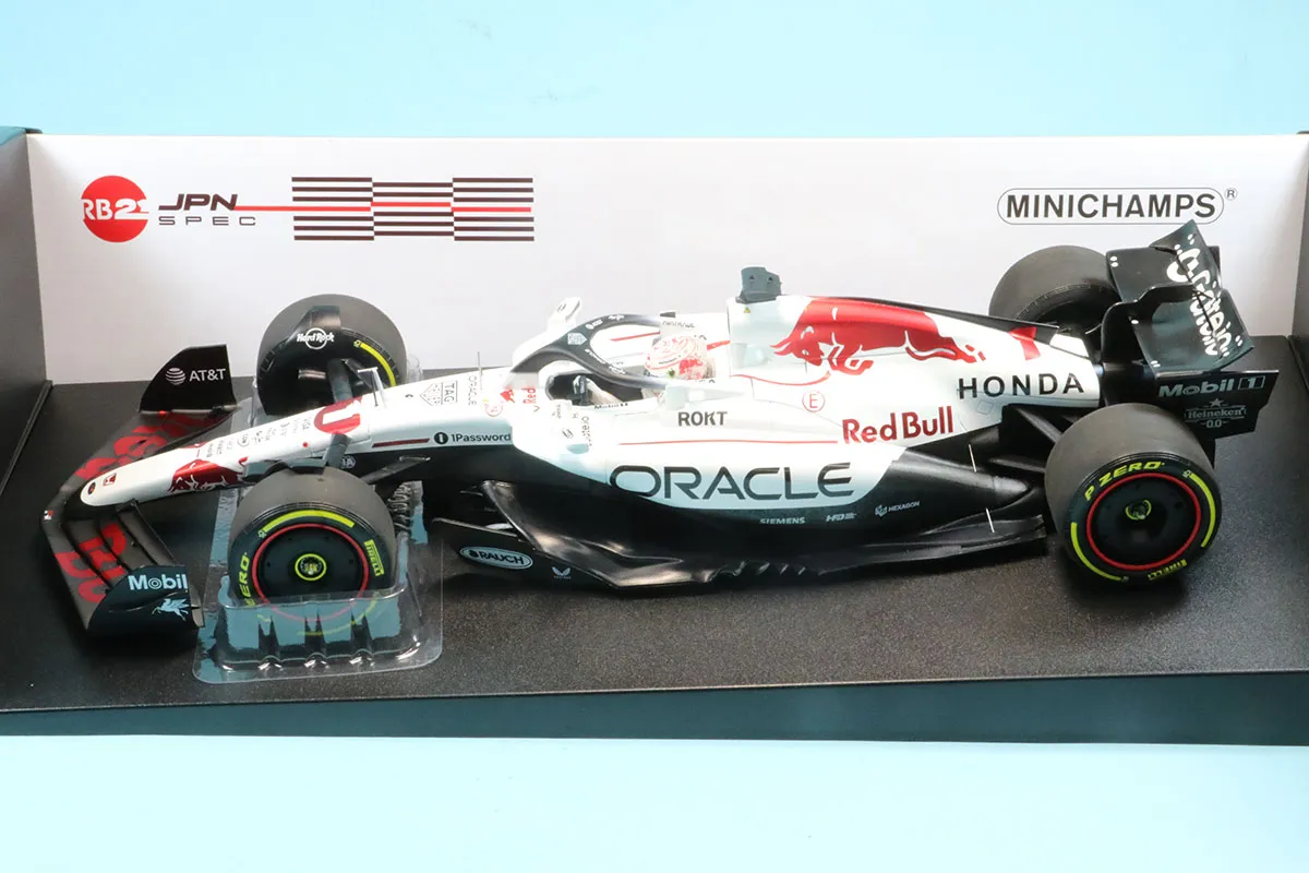 予約] ミニチャンプス 1/18 レッドブル RB21 マックス