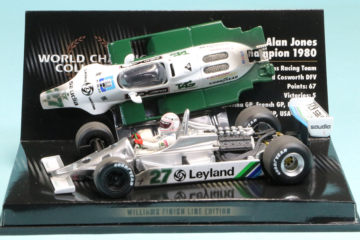ミニチャンプス 1/43 ウィリアムズ FW07B フォード 1980 ワールド