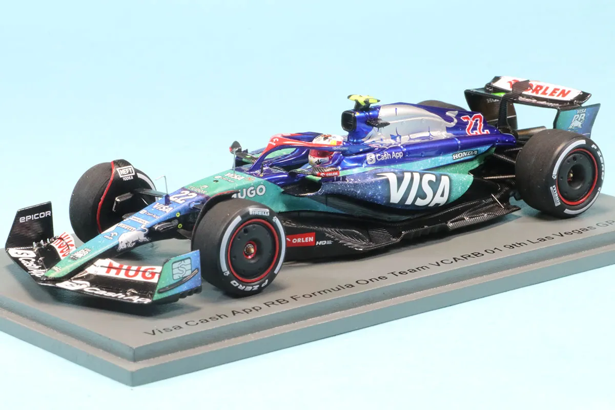 2024 1/43 鈴鹿サーキット別注 角田裕毅 VCARB F1 スパーク スパーク 1