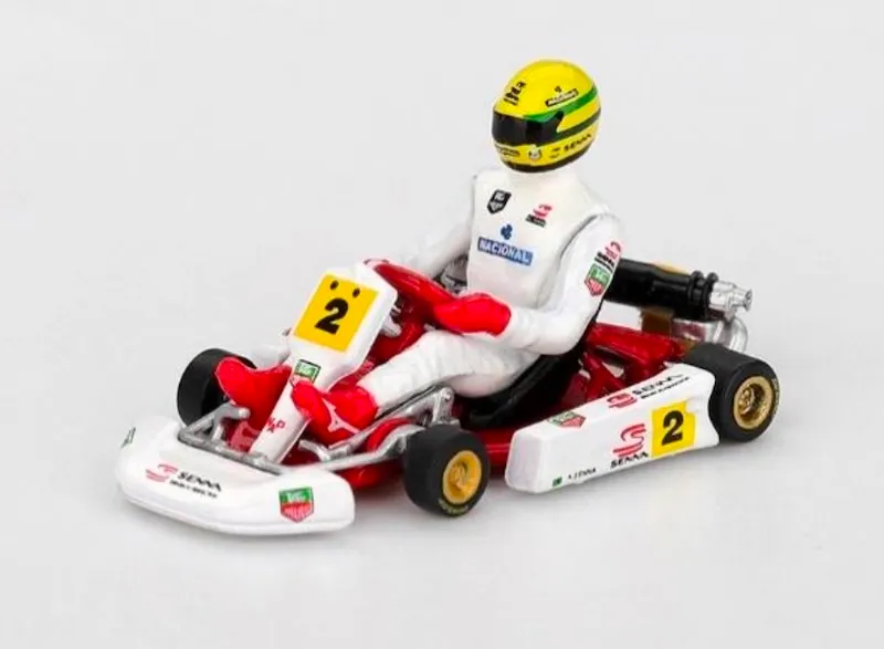 予約] MINI-GT 1/64 セナ カート マスターズ・オブ・パリ ベルシー