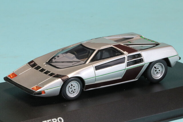 京商 1/43 童夢 零 シルバー KSR43124S ミニカーショップ ロム