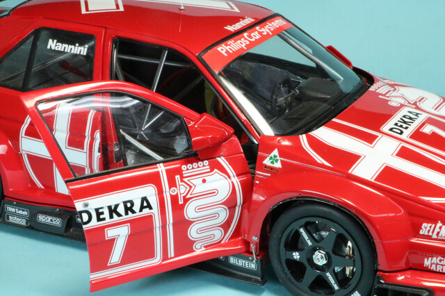 個人製作完成品 委託販売品 1/12 アルファロメオ 155 V6 Ti DTM 1993
