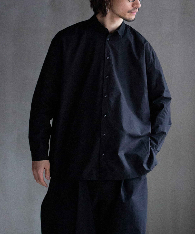 toogood THE DRAUGHTSMAN SHIRT POPLIN FLINT - Mens | rroomm