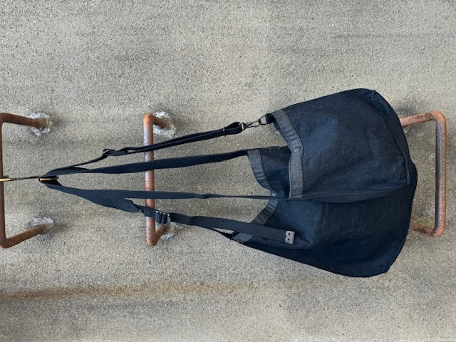 80480061200 Nigel Cabourn MAIL BAG - INDIGO ナイジェル・ケーボン