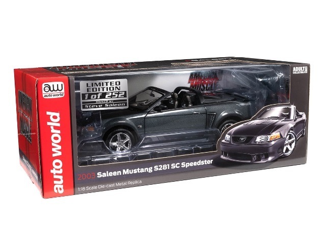 アメリカンマッスル 1/18 2003 マスタング サリーン S281 SC スピード