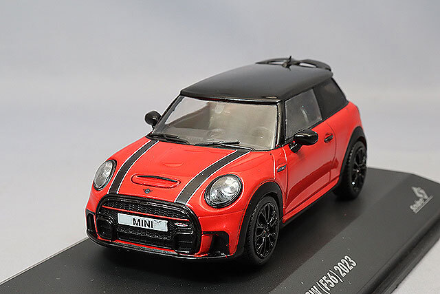 ソリド 1/43 ミニ クーパー ジョン クーパー ワークス 2023 レッド