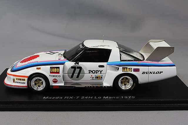 スパーク 1/43 マツダ RX-7 1979 ルマン24H #77 生沢徹/寺田陽次郎/C