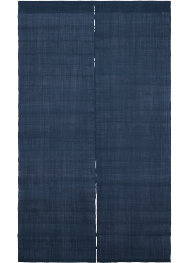 手染め無地染麻のれん 全4色 150cm [京都洛柿庵オンラインショップ]