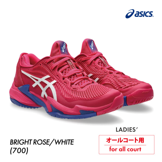 ASICS コート FF 3 オールコート 1042A220-700 2025FW レディース