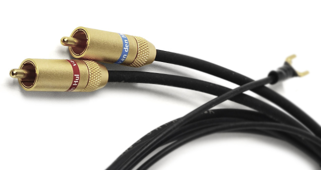 van den Hul VH-D501-R12 RCA-RCA フォノケーブル 1.2m Made in EU