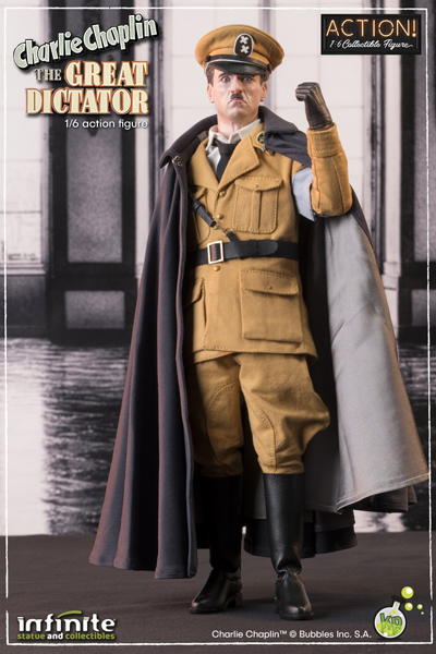 Kaustic Plastik and Infinite Statue】84133 1/6 Charlie Chaplin