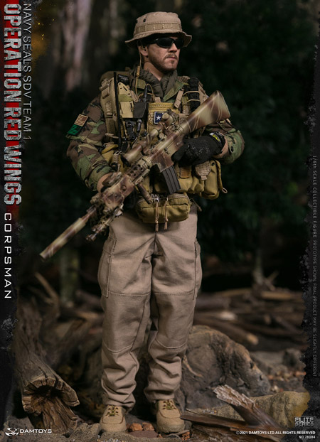 DAM】No.78084 1/6 Operation Red Wings NAVY SEALS SDV TEAM 1