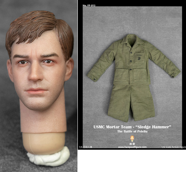 Facepoolfigure】FP013A 1/6 USMC Mortar Team - “Sledge Hammer” WW2