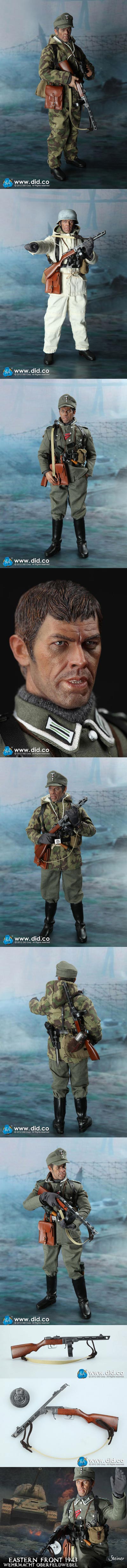 DID】D80086 WEHRMACHT OBERFELDWEBEL EASTERN FRONT 1943 Steiner 独