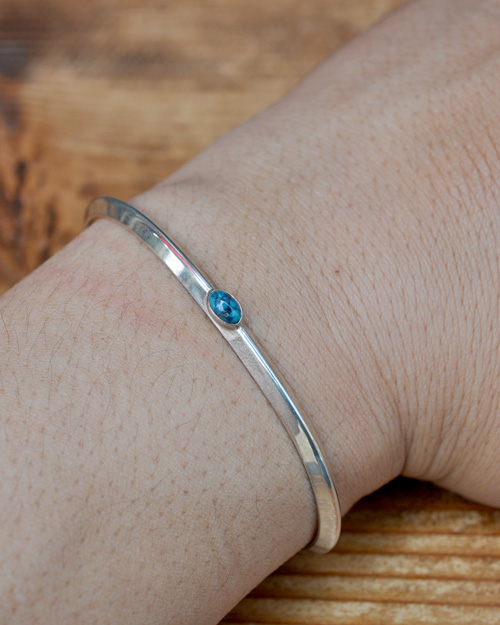39 (SunKu/サンク) Triangle Bangle(M) 925/ トライアングルバングル