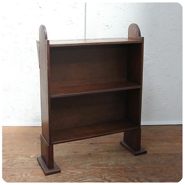 イギリス アンティーク オールドパインウォールシェルフ/壁掛け飾り棚