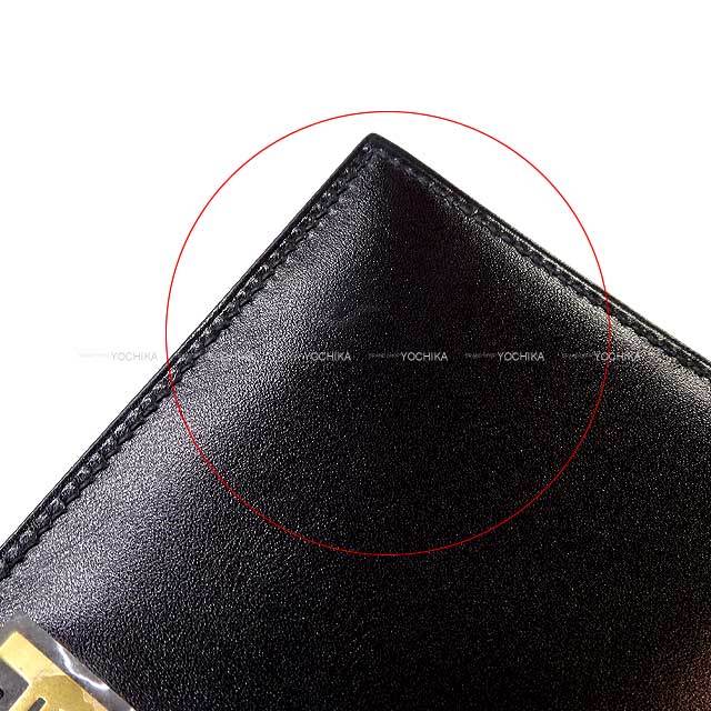 HERMES エルメス 長財布 ベアンスフレ 黒 (ブラック) ボックスカーフ